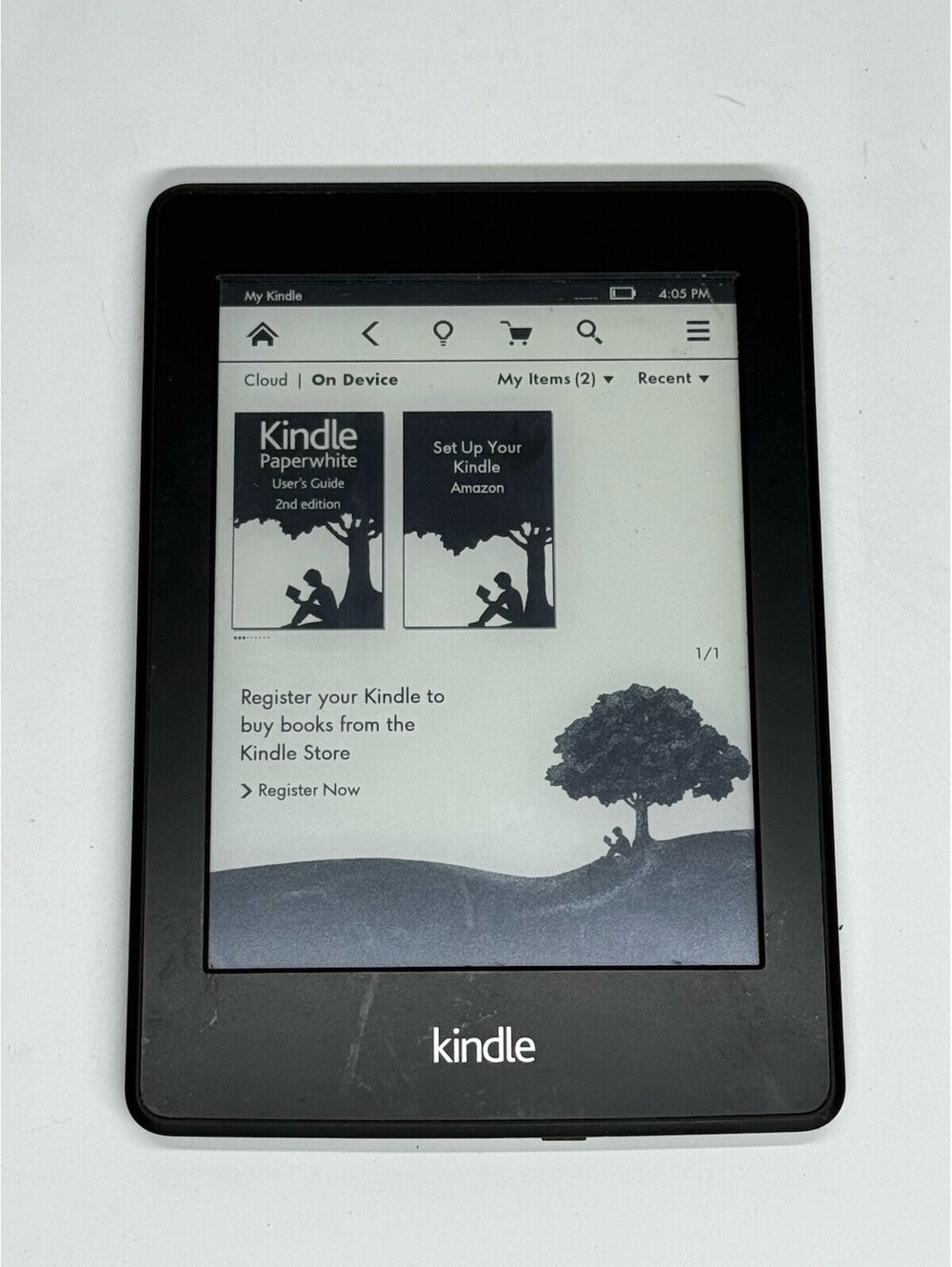 Amazon Kindle Paperwhite DP75SDI 6” Wi-Fi E-Reader Tested Working
